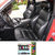 Musicar Maruti Celerio Black Leatherite Car Seat Cover with 1 Year Warranty And Steering cover Free