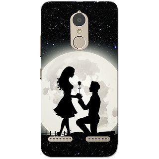 Buy Lenovo K6 Power Case Moonlight Lovers White Black Slim Fit Hard Case Cover Back Cover Online 229 From Shopclues