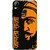 HTC Desire 10 Pro Case, Shivaji Maharaj Orange Black Slim Fit Hard Case Cover/Back Cover