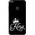 Huawei Honor 8 Lite Case, Huawei P8 Lite Case, King Black White Slim Fit Hard Case Cover/Back Cover