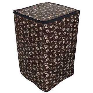 Buy Floral Brown and Beige Coloured Waterproof & Dustproof Washing ...