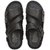 Stylos Men's S2 Black Synthetic Sandals