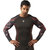 Omtex Full Sleeve Compression Top For Men - Red Shock
