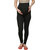 MansiCollections Black Cotton Lycra Plus Maternity wear For Women