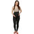 MansiCollections Black Cotton Lycra Plus Maternity wear For Women