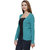 MansiCollections Green Viscose Cardigans For Women