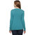 MansiCollections Green Viscose Cardigans For Women
