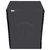 Dream Care Dark Gray Waterproof  Dustproof Washing Machine Cover For Front Load LG FH296HDL24  7 kg