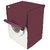 Dreamcare dustproof and waterproof washing machine cover for front load 6KG_LG_F10E3NDL25_Maroon