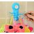 HOOK HANGER FOR KITCHEN BATHROOM Set of 6 Adhesive Steel Hooks for Wall hanging, Kitchen, Bathroom (Color as Available)