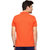 Squarefeet Orange Polyester Polo Neck Tshirt