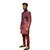 modern muse indo western wedding raw silk velvet embroidered jacket set/ kurta set for men