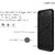 Armor Premium Flexible Antishock Air Cushion Case for LG Q6 Mobile Phone 2017(Black)