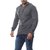 Teyana Men's Grey Full Sleeve Hooded T-shirt