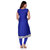 Jugend Blue Coloured Round Neck Sleeveless A-Line Rayon  Kurti For Women and Girls