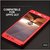 MOBIMON 360 Degree Full Body Protection Front  Back Case Cover (iPaky Style) with Tempered Glass for Oppo A37 (Red)