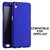 MOBIMON 360 Degree Full Body Protection Front  Back Case Cover (iPaky Style) with Tempered Glass for Oppo A37 (Blue)