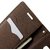 Mercury Fancy Diary Wallet Flip Cover For Lenovo K3 / A6000 /A6000 Plus - Black Brown by Mobimon