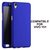 MOBIMON 360 Degree Full Body Protection Front  Back Case Cover (iPaky Style) with Tempered Glass for VIVO Y51 (Blue)