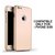 360 Degree Full Body Protection Front  Back Case Cover (iPaky Style) with Tempered Glass for  iPhone 5 / 5S (Gold)