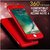 MOBIMON 360 Degree Full Body Protection Front Back Case Cover (iPaky Style) with Tempered Glass for RedMi Note 4 (Red)