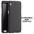Brand Fuson 360 Degree Full Body Protection Front  Back Case Cover (iPaky Style) with Tempered Glass for Oppo A37 (Black)