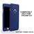 Brand Fuson 360 Degree Full Body Protection Front Back Case Cover (iPaky Style) with Tempered Glass for IPhone 6+ (Blue)
