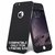 Brand Fuson 360 Degree Full Body Protection Front Back Case Cover (iPaky Style) with Tempered Glass for IPhone 5 (Black)