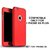 Brand Fuson 360 Degree Full Body Protection Front Back Case Cover (iPaky Style) with Tempered Glass for IPhone 6+ (Red)