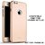 Brand Fuson 360 Degree Full Body Protection Front Back Case Cover (iPaky Style) with Tempered Glass for IPhone 6+ (Gold)
