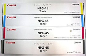 CANON NPG-45 MULTI COLOUR TONER CARTRIDGE ( 4 PCS SET)