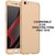 BRAND FUSON 360 Degree Full Body Protection Front Back Case Cover (iPaky Style) with Tempered Glass for VIVO Y55 (Gold)