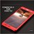 Brand Fuson 360 Degree Full Body Protection Front Back Case Cover (iPaky Style) with Tempered Glass for VIVO Y51 (Red)