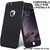 Brand Fuson 360 Degree Full Body Protection Front Back Case Cover (iPaky Style) with Tempered Glass for IPhone 6 (Black)