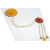 A2 Fashions Designer One Side Handmade Flower And Pearls Toran/ Bandarwal