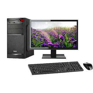 Core 2 Duo G31 Motherboard 4GB DDR2 RAM 500GB SATA HDD LG DVD RW with Wifi - Nallu Assembled Desktop