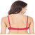 Hothy Women's Full Coverage  Pink Black & Red Bra (Set Of 3)