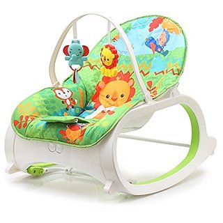 Buy Fiddle Diddle Baby Bouncer Cum Rocker with Vibration Function