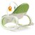 Fiddle Diddle Baby Bouncer Cum Rocker with Vibration Function, Amplitude Adjustment and 2 Toys (Lion Green)