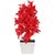 Adaspo 4 Headed Bonsai Red Tree With Melamine Pot