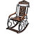 Wooden  Iron Rocking Chair Fully Foldable