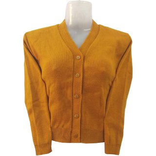 Buy Woolen Saree Blouse Sweater for Ladies Full Sleeves Orange Color Large Online 450 from ShopClues