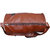 Fashion 7 Leatherite Tan Gym Bag