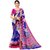 Yuvanika Multicolor Mysore Art silk Printed Saree With Blouse