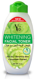 YC WHITENING FACIAL TONER FOR DRY/SENSITIVE SKIN (CUCUMBER EXTRACT).