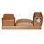 Wooden Big Mobile+Letter+Pen holder with Watch