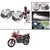 AutoStark Ultra Bright Scooty/Motorcycle/Bike White Flasher Led Fog Light- Set Of 2 For Honda Dream Yuga