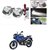 AutoStark Ultra Bright Scooty/Motorcycle/Bike White Flasher Led Fog Light- Set Of 2 For Bajaj Pulsar AS150