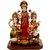 Marble Laxmi Ganesha And Saraswati Statue 4 Inches
