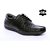 Baton Men's Black Genuine Leather Formal Shoes